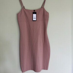 Bodycon mini dress XS Mauve